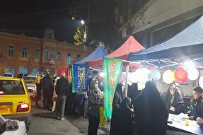 حال و هوای بندرانزلی در شب میلاد حضرت علی(ع)