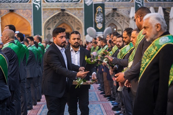 عکس | برگزاری مراسم جشن خادمان آستان علوی در نجف اشرف