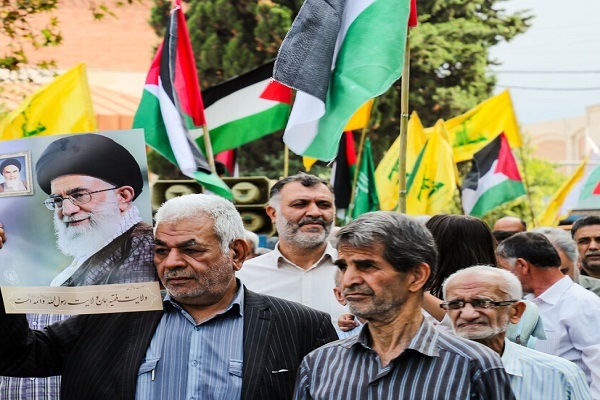 راهپیمایی جشن پیروزی حماس