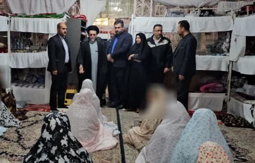 بازدید رئیس کل دادگستری فارس از بند نسوان زندان شیراز