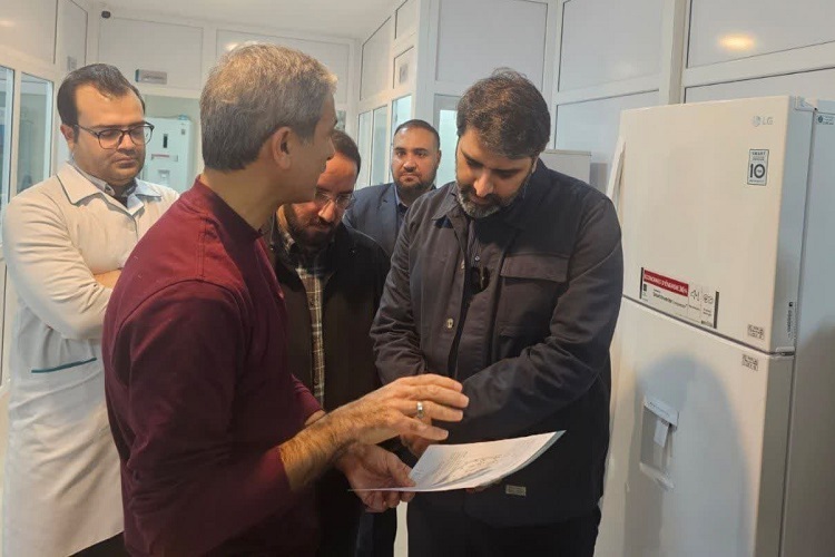 بازدید رئیس بنیاد برکت از بیمارستان ابوعلی سینا شیراز