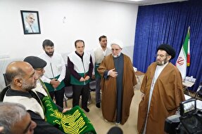 عکس | دیدار خادم‌یاران رضوی با نماینده ولی فقیه در لرستان