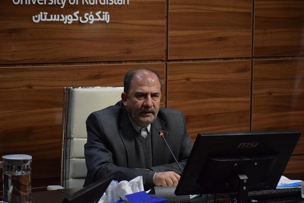 حامد قادرزاده رئیس دانشگاه کردستان