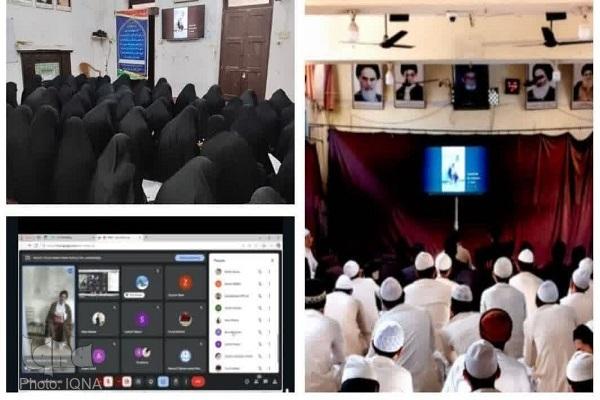 برگزاری درس اخلاق آنلاین در حوزه‌های علمیه هندوستان