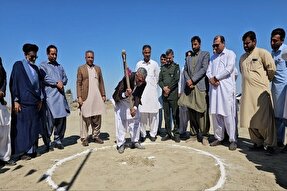 افتتاح ۱۱ طرح به‌مناسبت دهه فجر در زرآباد سیستان‌وبلوچستان