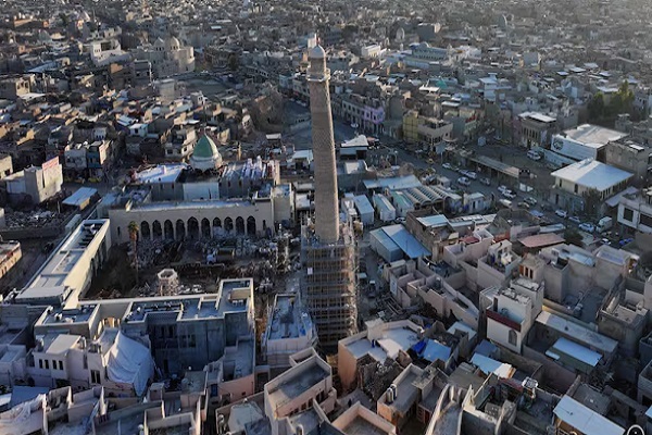 یونسکو: بازسازی مسجد تاریخی موصل به پایان رسیده است