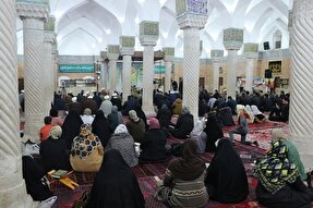 عکس | برگزاری محفل انس با قرآن در مسجد جامع سنندج