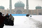 عکس | حال و هوای برفی در میعادگاه منتظران