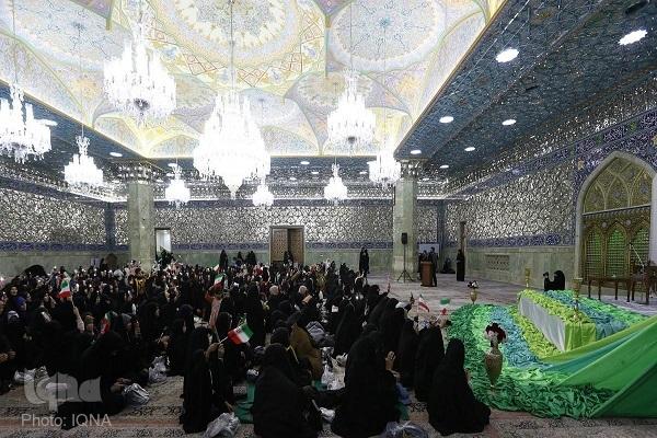 گردهمایی بانوان قرآنی جهان اسلام در حرم مطهر حضرت معصومه (س) برگزار شد