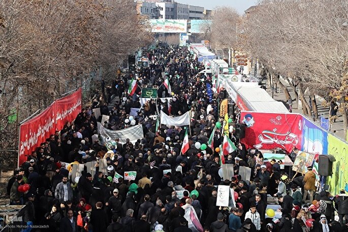 آغاز راهپیمایی باشکوه ۲۲ بهمن در آذربایجان‌شرقی