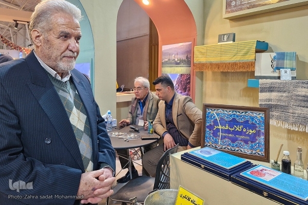 محسن غفاری‌مقدم مؤسس موزه گلاب قمصر