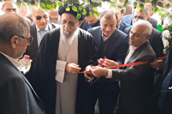 افتتاح مدرسه به همت آیت الله نورمفیدی