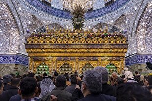 عکس | حال و هوای حرم عباسی در آستانه نیمه شعبان