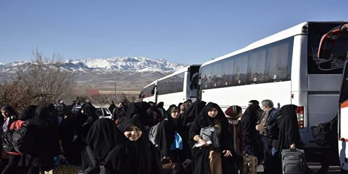 اعزام کاروان راهیان‌نور دانشجویان دختر دانشگاه‌های چهارمحال‌وبختیاری