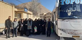 اعزام اولین مرحله از اردوهای تشرف رضوی(ع) از دانشگاه شهرکرد