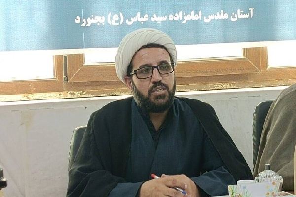 حجت‌الاسلام صفری، رییس اداره اوقاف شهرستان بجنورد