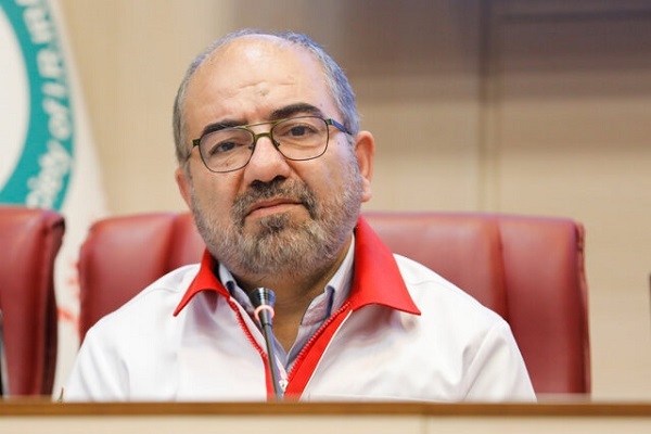 بابک محمودی رئیس سازمان امداد و نجات جمعیت هلال احمر