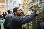 عکس | تنظیف ضریح مطهر مرقد حضرت معصومه(س)