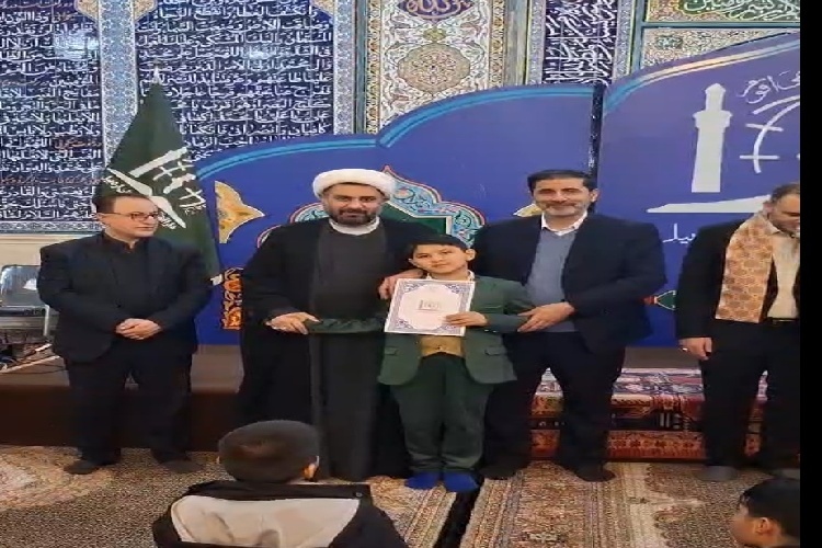 نوجوان پارس‌آبادی، قاری و موذن برتر استان اردبیل شد