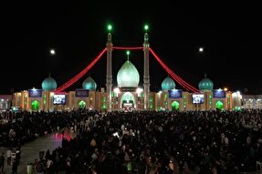 مراسم احیای شب قدر در مسجد جمکران برگزار شد