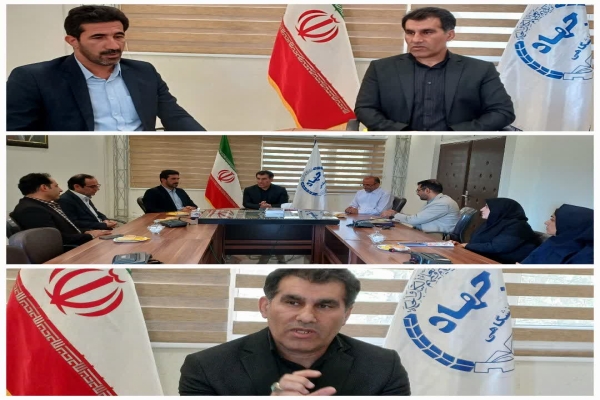 دیدار مدیرکل میراث فرهنگی لرستان با رئیس جهاد دانشگاهی استان