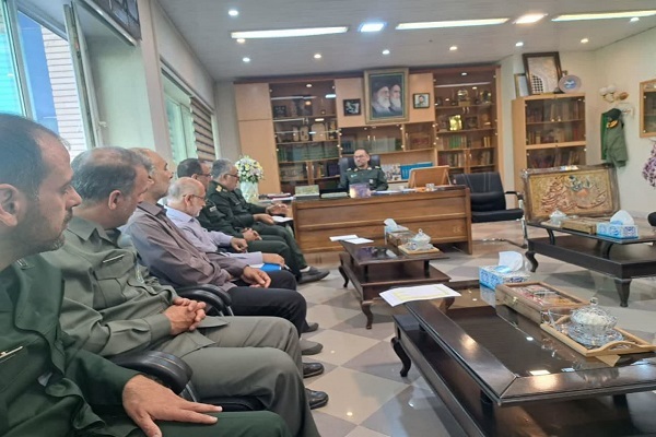 دبیر کنگره 12000 شهید آذربایجان غربی با سردار رجبی دیدار کرد