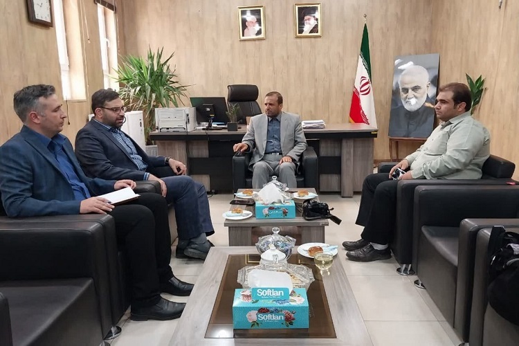 دیدار رئیس جهاددانشگاهی فارس با فرماندار ویژه فسا