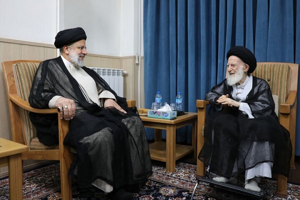 رئیس جمهور و آیت‌الله شبیری زنجانی