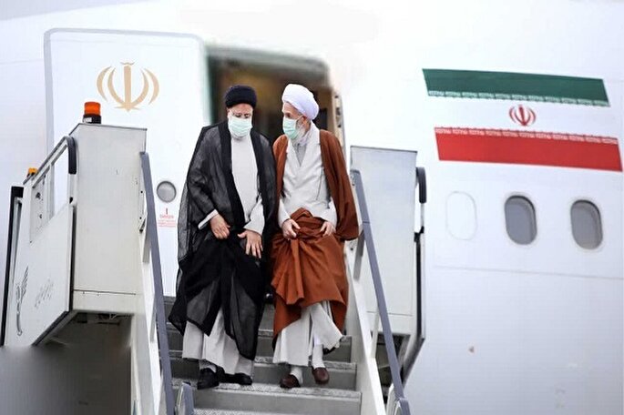 رئیس‌جمهور وارد استان مازندران شد