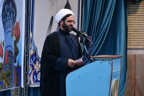 حجت‌الاسلام میثم فیاضی، مسئول دفتر نمایندگی ولی‌فقیه در سپاه شهدای آذربایجان غربی