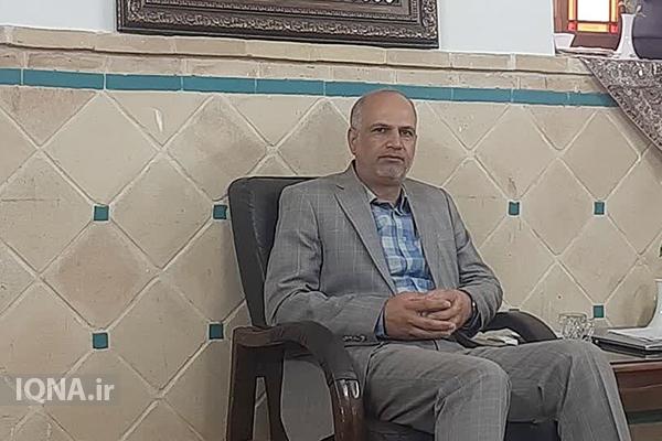 علیرضا باقری، مدیر موقوفات باغ تاریخی دولت‌‌آباد یزد
