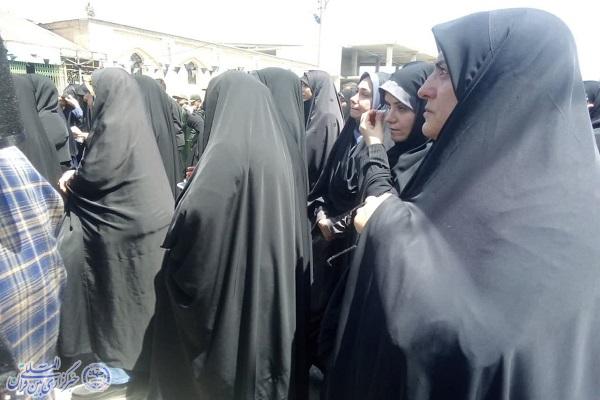 تجمع عزاداران کرمانشاهی در پی شهادت خادم الرضا(ع)
