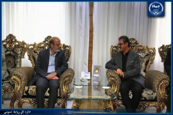 دیدار رئیس جهاد دانشگاهی با استاندار کردستان