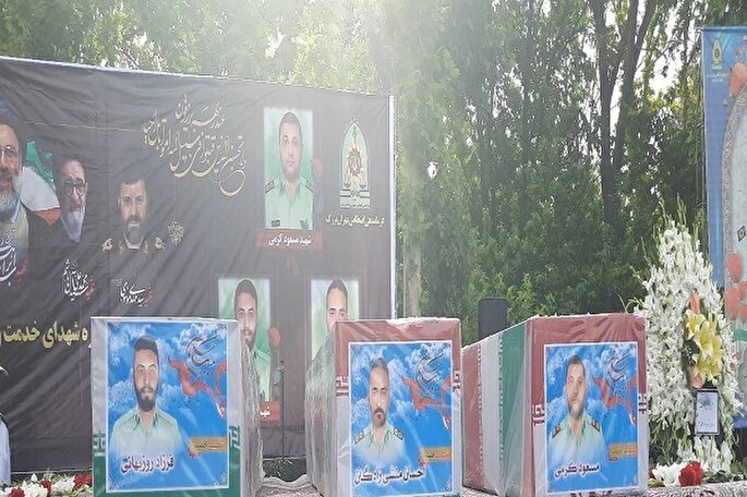 مراسم تشییع پیکر شهید مدافع وطن در کرمانشاه برگزار می‌شود