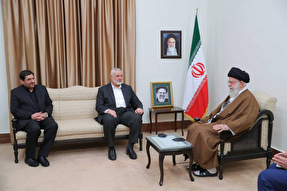 دیدار آقای اسماعیل هنیه با رهبر معظم انقلاب
