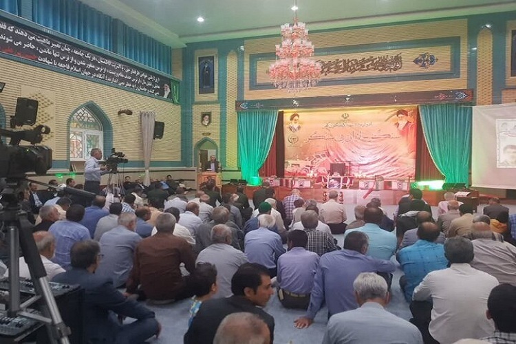 یادواره سنگرسازان بی سنگر در شاهرود