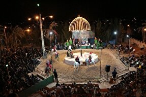 عکس | نهمین شب سوگواره ملی تعزیه ده‌زیار