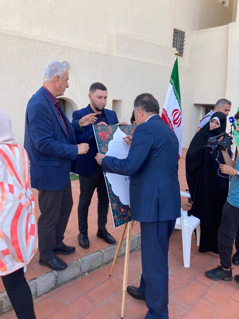 برپايی نمايشگاه آثار هنری ايران در الجزائر