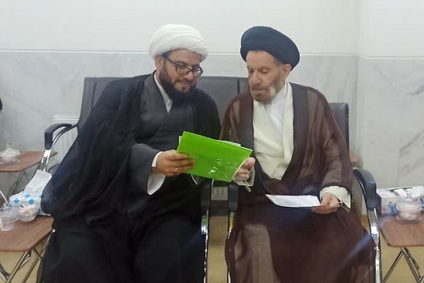 دیدار دبیر ستاد اقامه نماز لرستان با نماینده ولی فقیه در لرستان