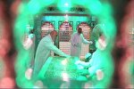 مضجع شریف امام رضا(ع) غبارروبی شد