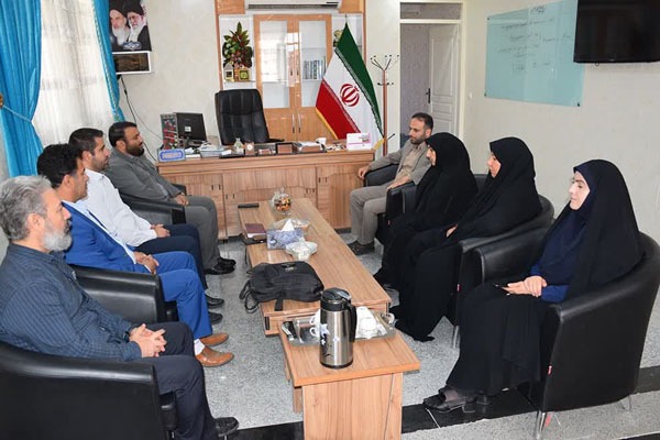 دیدار مدیرکل کانون لرستان با فرماندار الشتر