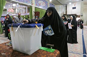 فیلم | حضور مردم قزوین در انتخابات ریاست جمهوری