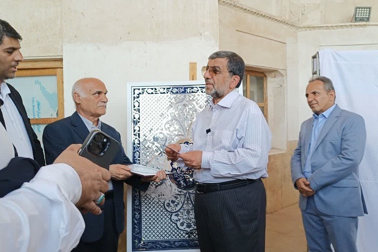 سفر وزیر میراث فرهنگی، شیراز