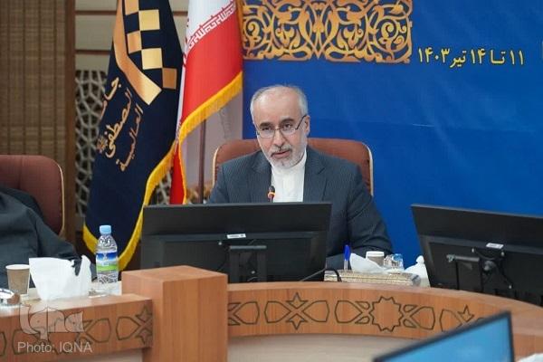 ناصر کنعنانی، سخنگوی وزارت امور خارجه
