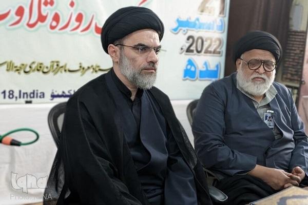 معاون امور مالی نمایندگی المصطفی در هند تودیع شد