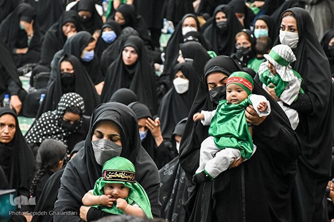 همایش شیرخوارگان حسینی در ۲۰۰ نقطه خراسان‌جنوبی برگزار شد