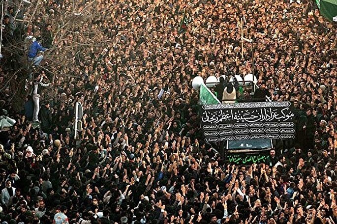 آغاز عزاداری حسینیه اعظم زنجان