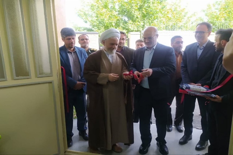 افتتاح ساختمان پزشکی قانونی اسدآباد