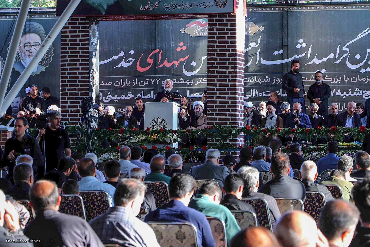 گرامیداشت چهلم شهدای خدمت در تبریز‎