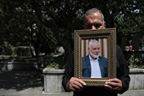 البرزی‌ها در محکومیت شهادت اسماعیل هنیه تجمع می‌کنند